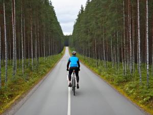 Pyöräilijä