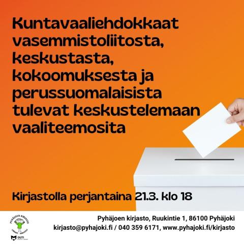 Kuvassa vaaliuurna.