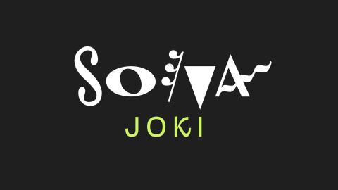 Kuvassa Soivan joen logo