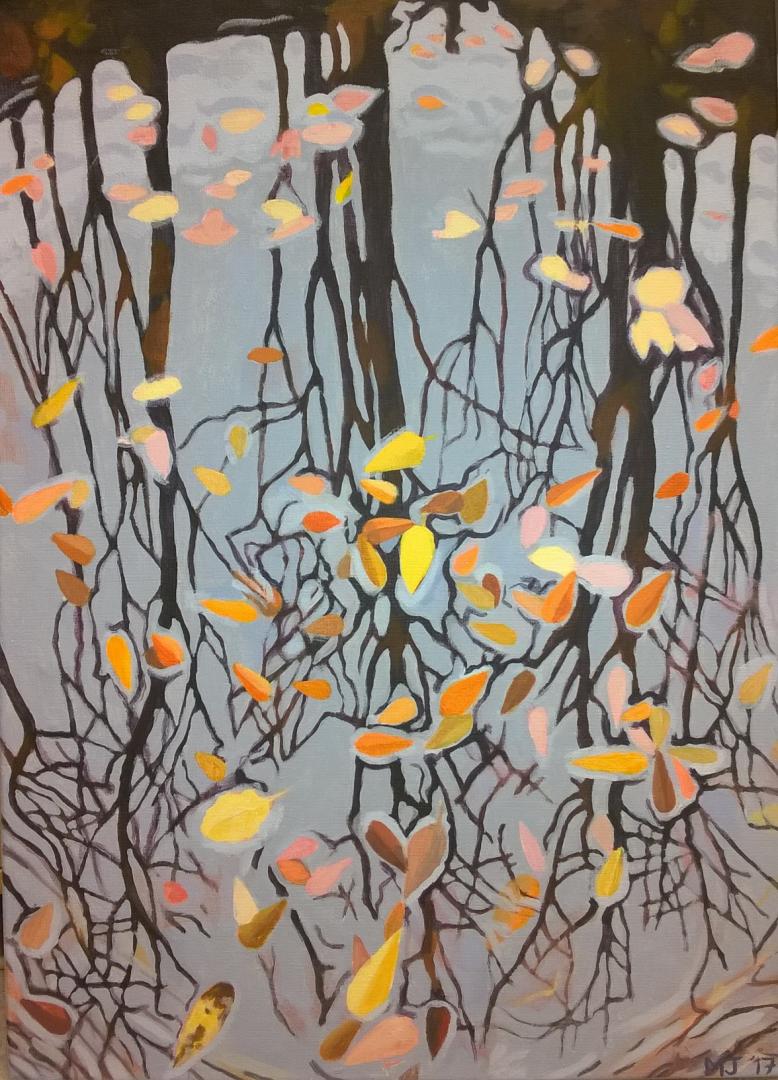 Kuva Merja Järvelinin maalauksesta.