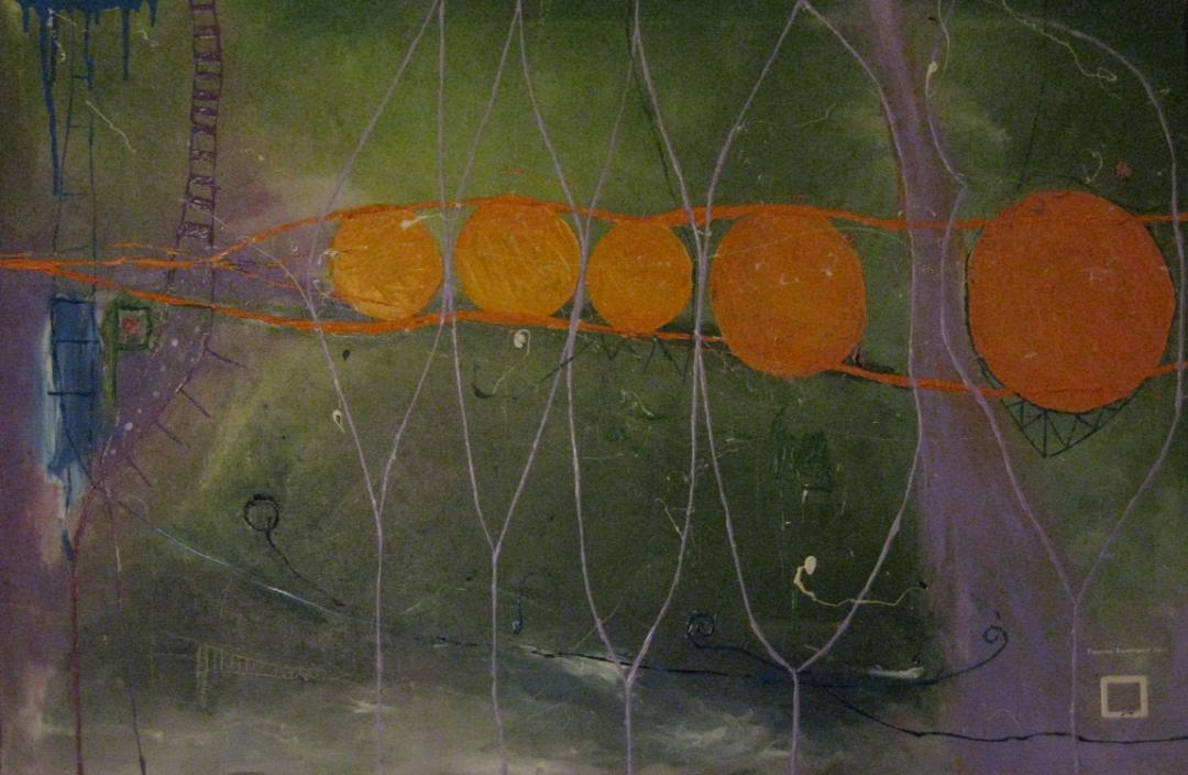 Kuva Pauliina Kanniaisen maalauksesta.