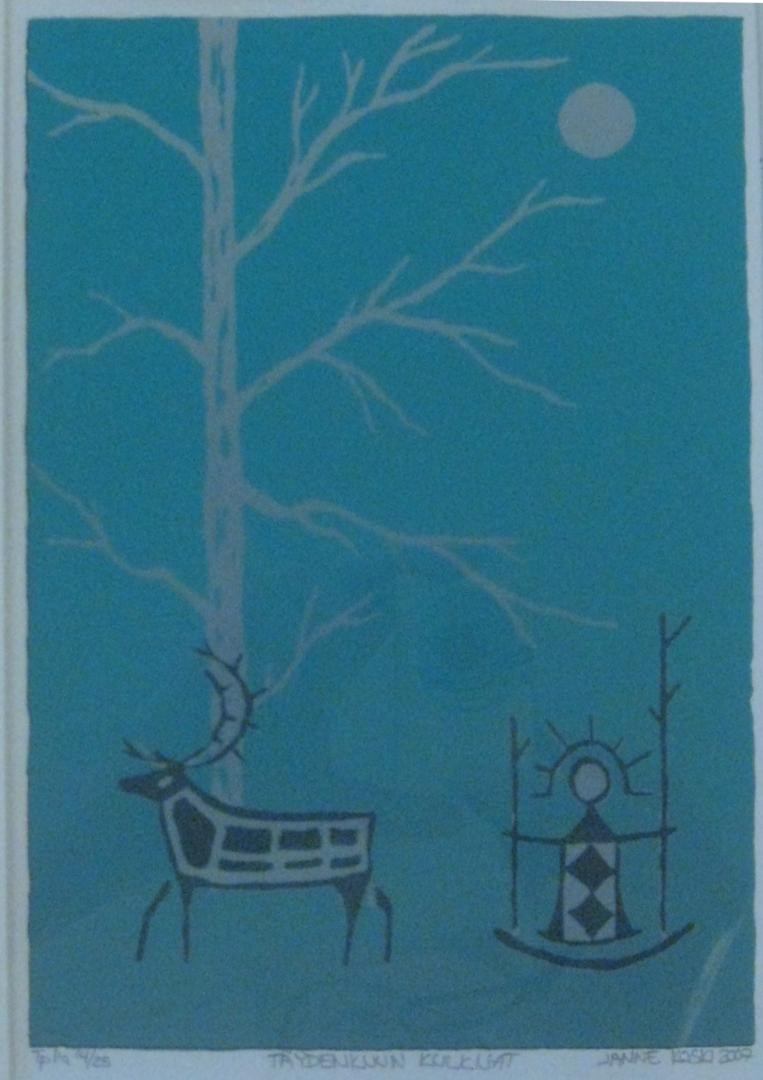 Kuva Kosken teoksesta.