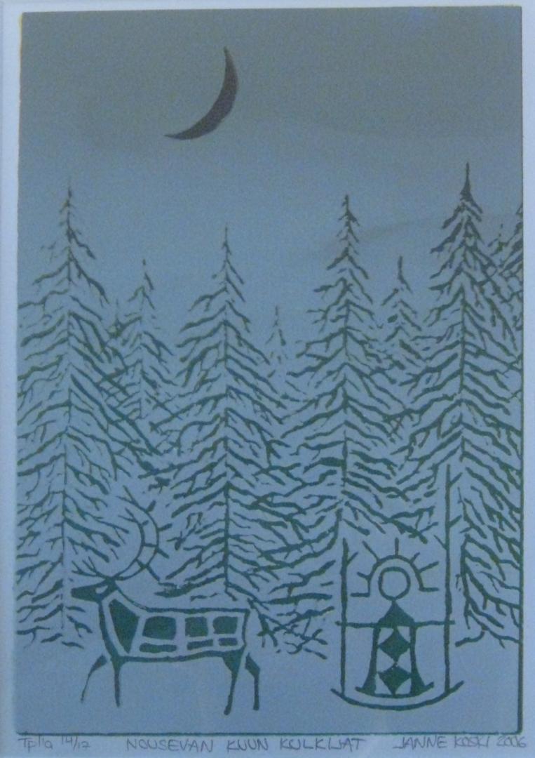 Kuva Kosken teoksesta.